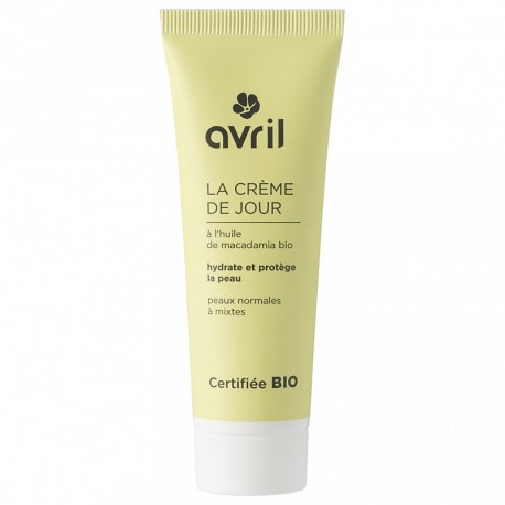 Crème de jour peaux normales et mixtes  - 50 ml - certifié bio