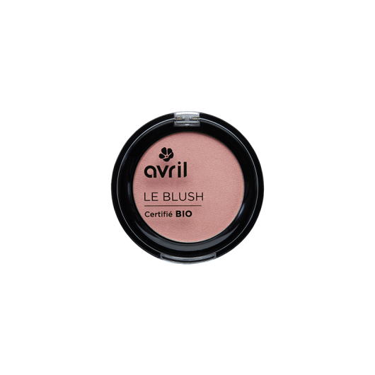 Fard à joues Blush Rose nacré - certifié bio - Avril