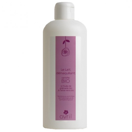 Lait démaquillant - 500 ml - certifié bio - Avril