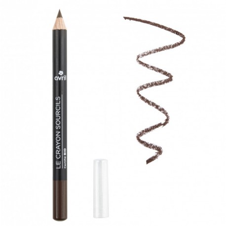 Crayon sourcils Brun - certifié Bio - Avril 